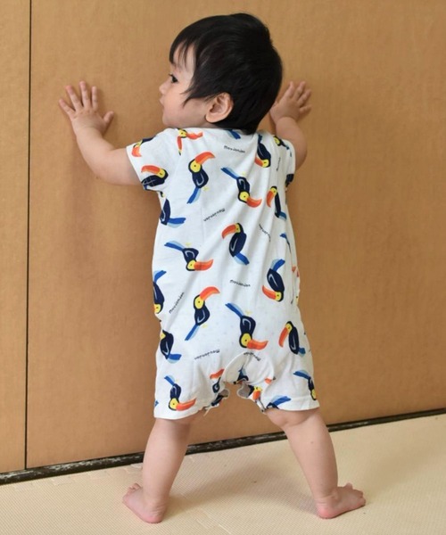 ベビー服 アニマル柄ｔオール ロンパース Limesdecor In