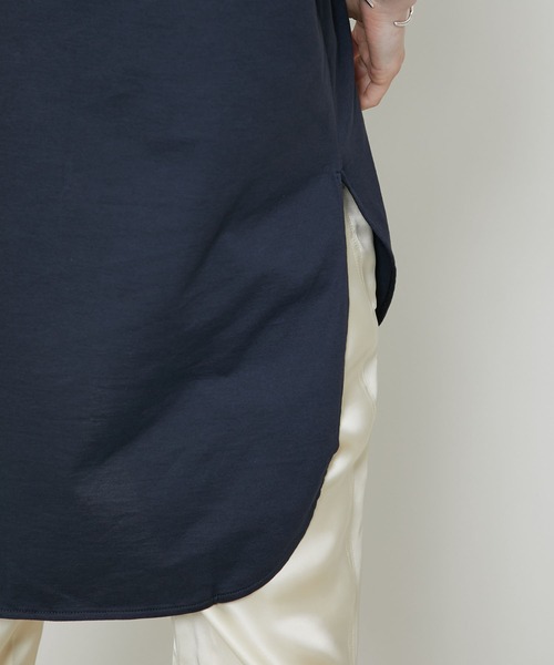 ATON（エイトン） tシャツ Tシャツ 【】ROUND HEM T-SHIRT/ラウンド