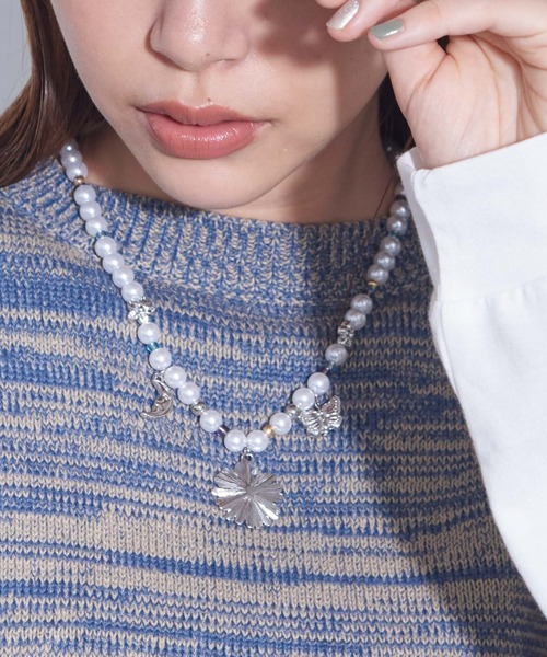 ネックレス WEGO/チャームジャラパールネックレス :58228342:ZOZOTOWN ...