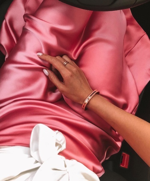 ダニエルウェリントン リング Emalie Ring Rose Gold Dusty Rose Jewellery - Women's Emalie Ring in rose gold and pink | DW