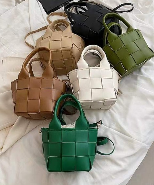 deux amour ショルダーバッグ バッグ 2wayクロス編みバッグ