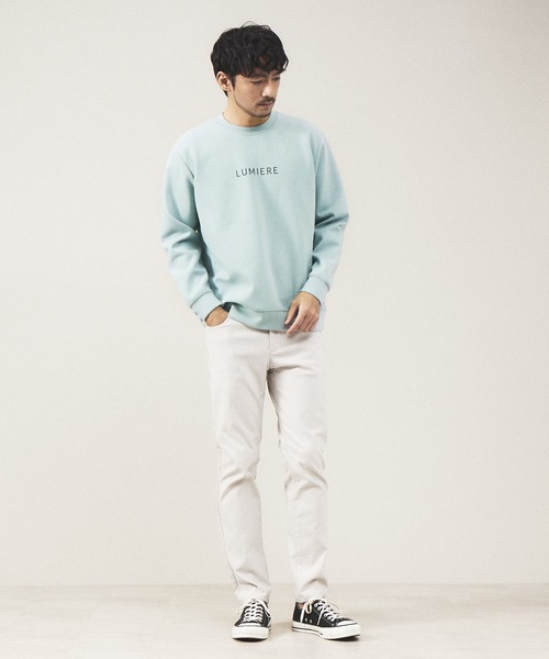 ABAHOUSE GRAY tシャツ 「LUMIERE」シルキー ロゴ プルオーバー ABAHOUSE GRAY tシャツ 「LUMIERE」シルキー ロゴ プルオーバー