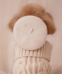 ONEKOSAMA OINUSAMA（おねこさま・おいぬさま） 犬 服 ペット ベレー帽