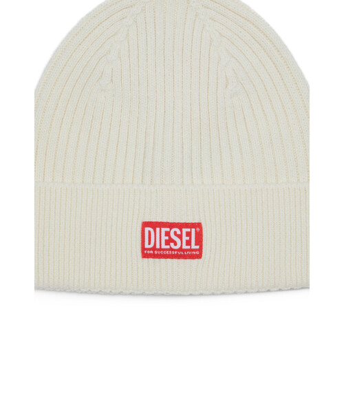 【正規品】DIESEL ビーニー DIESEL ニット帽 ニットキャップ メンズ ロゴ レディース