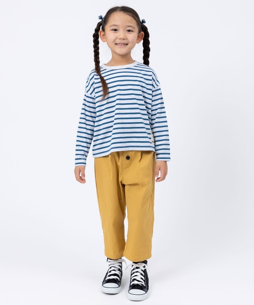 キッズボーダー 楽天市場】【ストライプ ボーダーパンツ】キッズ レギンス 子供