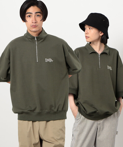 S-LL】ゆるシルエットが心地よい リブドルマントップス