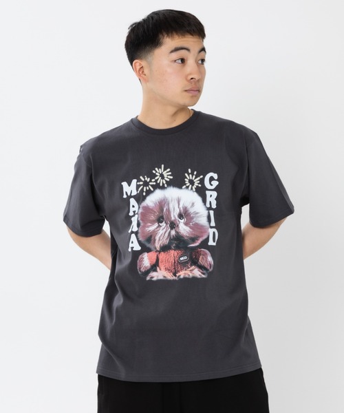 MAHAGRID（マハグリッド） tシャツ 「mahagrid/マハグリッド」SHAGGY