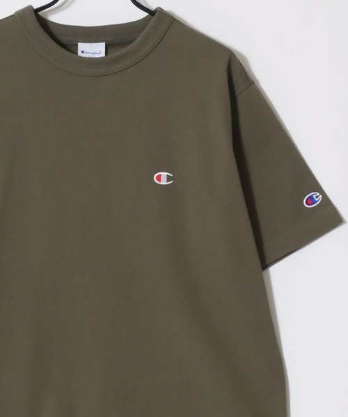 Champion（チャンピオン） tシャツ コットンUSA ロゴワッペン ワン