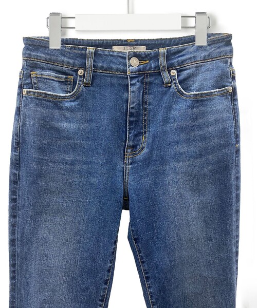 of Slow ストレートデニム Lサイズ SLOW/一部店舗限定】SLOW DENIM ワイドストレート デニム