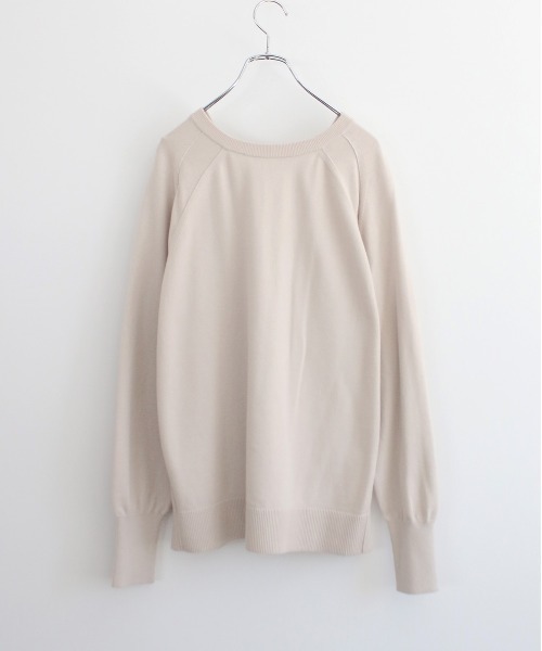 WALANCE（ワランス） ニット セーター コットンスムース 2way ニット