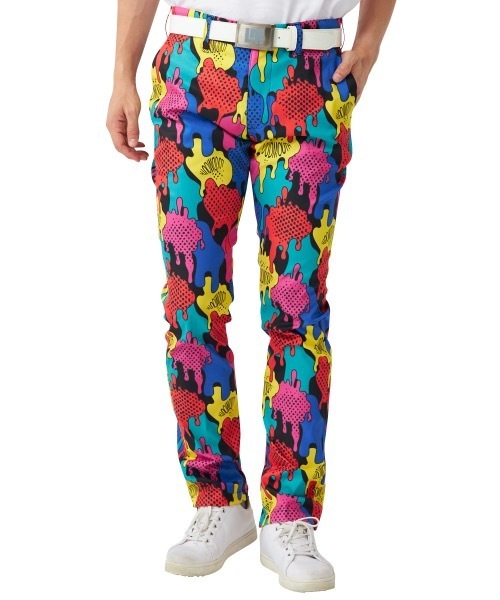 ⭐️新品タグ付き⭐️ラウドマウス　ゴルフメンズパンツ　サイズL L パンツ 「Loudmouth:ラウドマウス」ロングパンツ ゴルフ メンズ