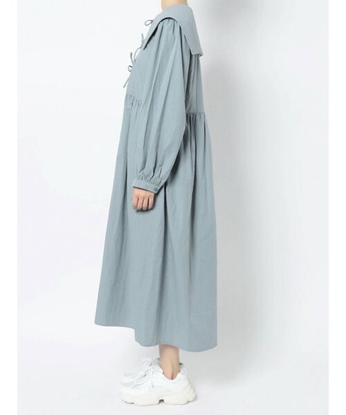 merry jenny（メリージェニー） 長袖ワンピース FREE ブルー WOMEN