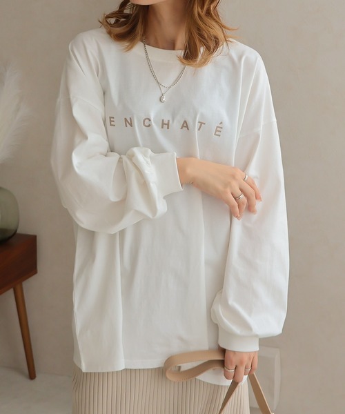 【こざるるるる】ホワイト Tシャツ オーバーサイズ Sサイズ Social GIRL（ソーシャルガール） tシャツ オーバーサイズロゴロングT