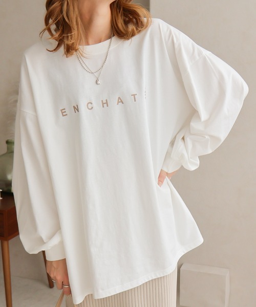 【こざるるるる】ホワイト Tシャツ オーバーサイズ Sサイズ Social GIRL（ソーシャルガール） tシャツ オーバーサイズロゴロングT