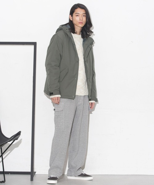 NANO universe（ナノ・ユニバース） ブルゾン アウター ミリタリー中綿