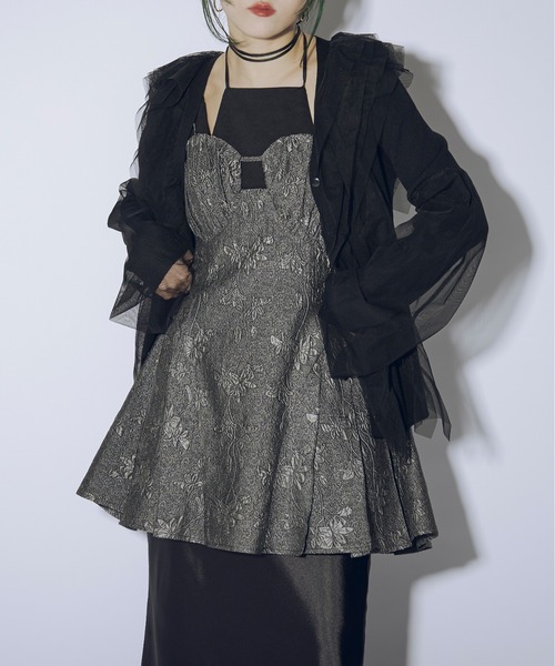 Ezick キャミソール Gross jacquard キャミチュニック : ZOZOTOWN