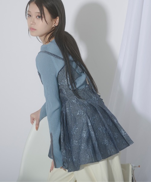 キャミソール　チュニック/Alumu. Ezick キャミソール Gross jacquard キャミチュニック