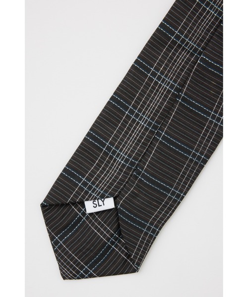 SLY（スライ） ネクタイ EMBROIDERY TIE エンブロイダリー タイ