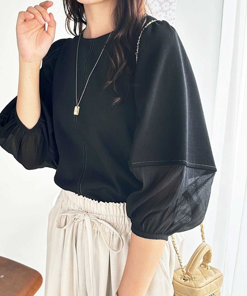 SEAFARER 売れ筋商品|||シーフェア Tシャツ トップス レディース Tops Black SALE】RVCA レディース OLD WAYS CROPPED SS TEE Tシャツ 【2025