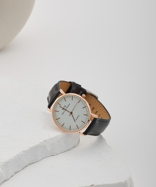VIBGYOR 腕時計 「MANKYU」WCWレザーベルトWATCH メンズ レディース