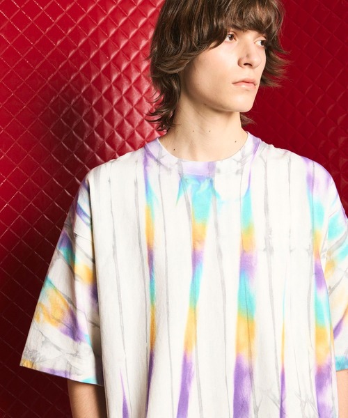 MAISONSPECIAL タイダイオーバーTEE MAISON SPECIAL（メゾンスペシャル）の「Tie-dye Oversized T