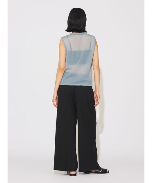 tシャツ MIDIUMISOLID for Ladies シアーアンサンブル レディース MIDIUMISOLID for Ladies シアースキッパープルオーバー