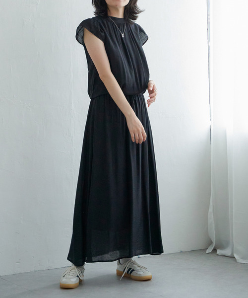 VENCE EXCHANGE ワンピース RNブラウジングワンピース : ZOZOTOWN