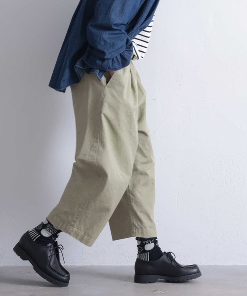 soulberry 8分な丈のanyパンツ　チノパンツ soulberry チノパン 8分な丈の「anyパンツ」 レディース