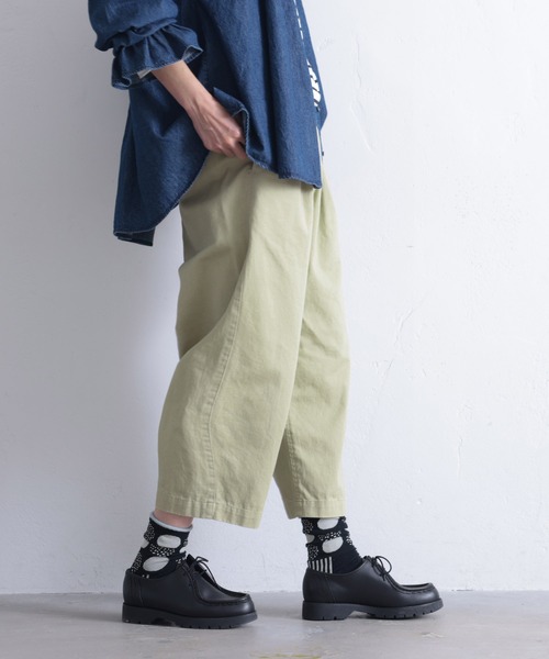soulberry チノパン 8分な丈の「anyパンツ」 レディース