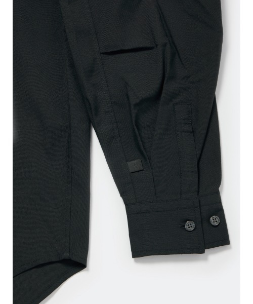 トップス TECH B.D SHIRT - BE-81024W TECH B.D SHIRT #CHARCOAL [BE-81024W] – cocorozashi