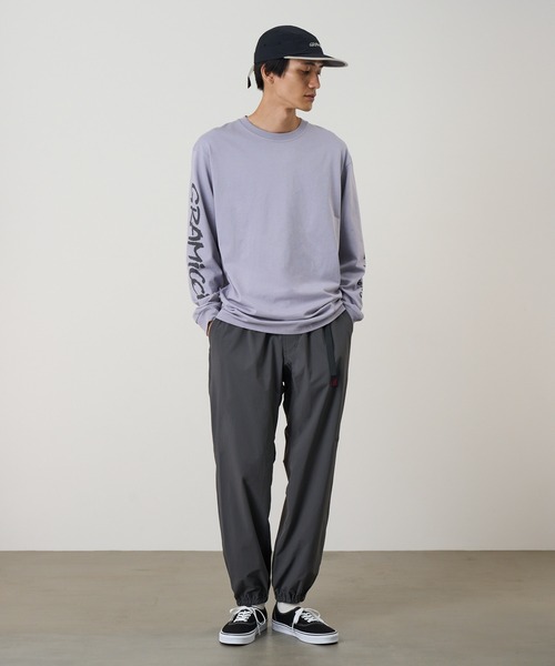  トラックパンツ メンズ グレー Gramicci（グラミチ） パンツ 「Exclusive」4WAY STRETCH TRACK PANT