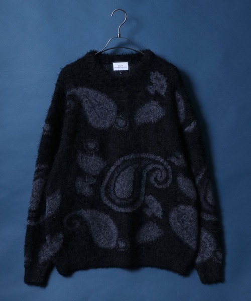 ANPAS（アンパス） セーター ニット Total Pattern Mohairtouch Shaggy