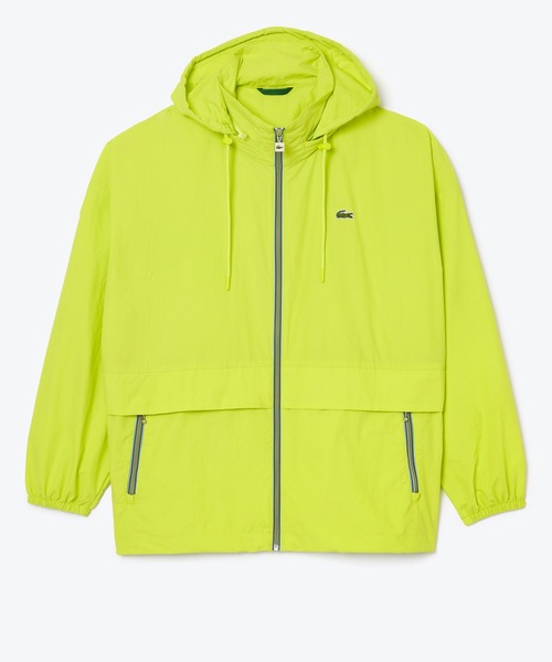 LACOSTE ラコステ MA-1 ナイロンジャケット ラコステ LACOSTE LACOSTE L!VE ユニセックス フェルトロゴMA-1