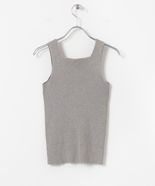 ITEMS URBANRESEARCH タンクトップ ノースリーブ ラメニット
