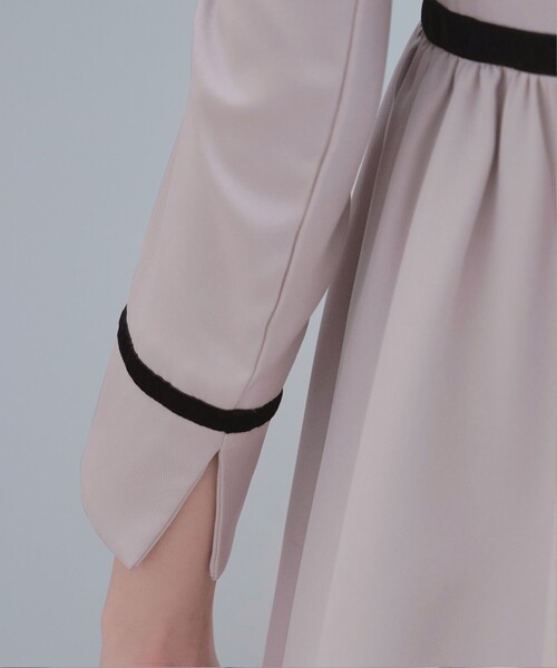 【新品未使用】TED BEKAR ベロアワンピース Tiaclasse ワンピース 「安田美沙子さん着用」ベロアラインフレア