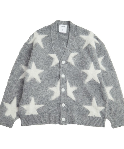 道枝駿佑着用 CONVERSE TOKYO SHAGGY CARDIGAN CONVERSE TOKYO ニット STAR SHAGGY KNIT CARDIGAN レディース