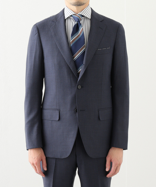 セレモニースーツ セットアップ D.OLIVER 3ボタン スーツ Loro Piana Fabric メンズの画像