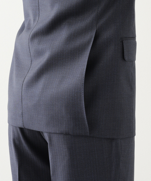 セレモニースーツ セットアップ D.OLIVER 3ボタン スーツ Loro Piana Fabric メンズの画像