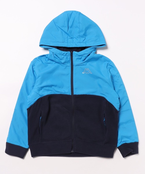 Kappa（カッパ） コート アウター フリース切替ジャケット キッズ 子供