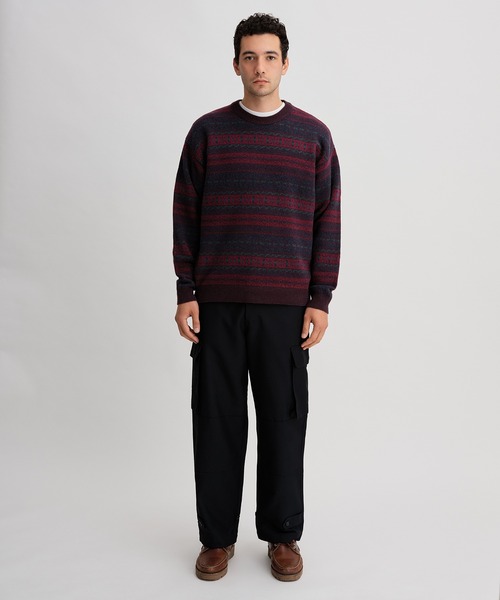 NKNIT 多色ニットセーター 長袖 NKNIT 多色ニットセーター 長袖