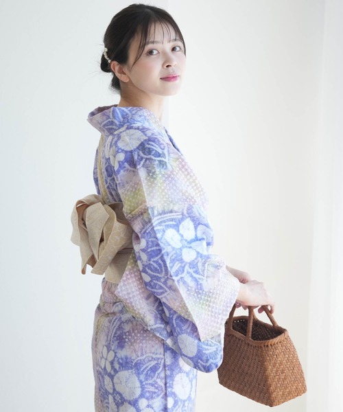 3*m様 絞り浴衣 有松絞り【美品】 藤の花 160/64 手縫い 3*m様 絞り浴衣 有松絞り【美品】 藤の花 160/64 手縫い - メルカリ