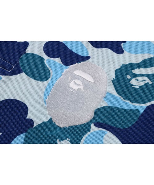 A BATHING APE ポロシャツ ABC CAMO LARGE HEAD POLO メンズ