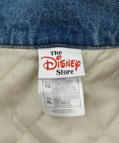 90’s ディズニーストア ティガー デニムスタジャン DISNEY VINTAGE スタジャン 「ヴィンテージ古着」90's Disney