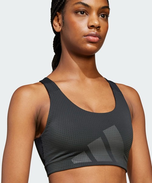 adidas（アディダス） スポーツブラ Powerimpact HIIT ミディアム