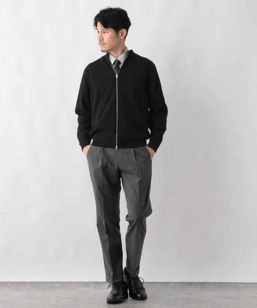 【まるごう】ステルスワークステーションNoble Grey GLOBAL WORK セーター ニット ZIPニット/Salon de GW/288738