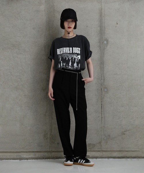 ローズバッド（ROSE BUD）/タックテーパードパンツ ROSE BUD（ローズバッド） パンツ タックテーパードパンツ レディース