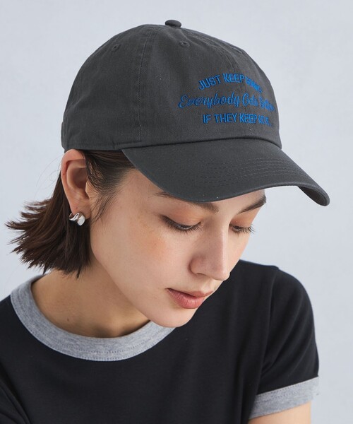キャップ 帽子 メッセージ ロゴキャップ / CAP レディース | green label relaxing