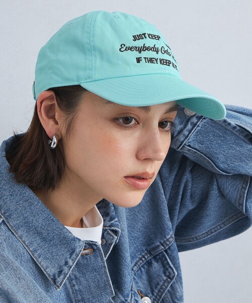 キャップ 帽子 メッセージ ロゴキャップ / CAP レディース | green label relaxing | 03