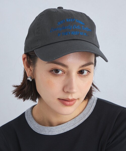 キャップ 帽子 メッセージ ロゴキャップ / CAP レディース | green label relaxing | 07