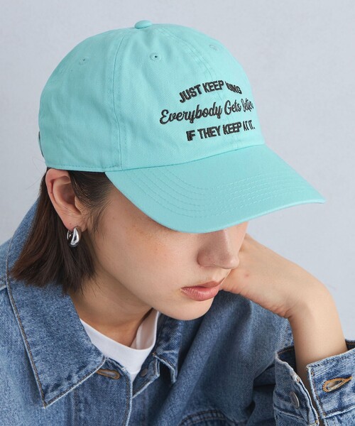 キャップ 帽子 メッセージ ロゴキャップ / CAP レディース | green label relaxing | 10